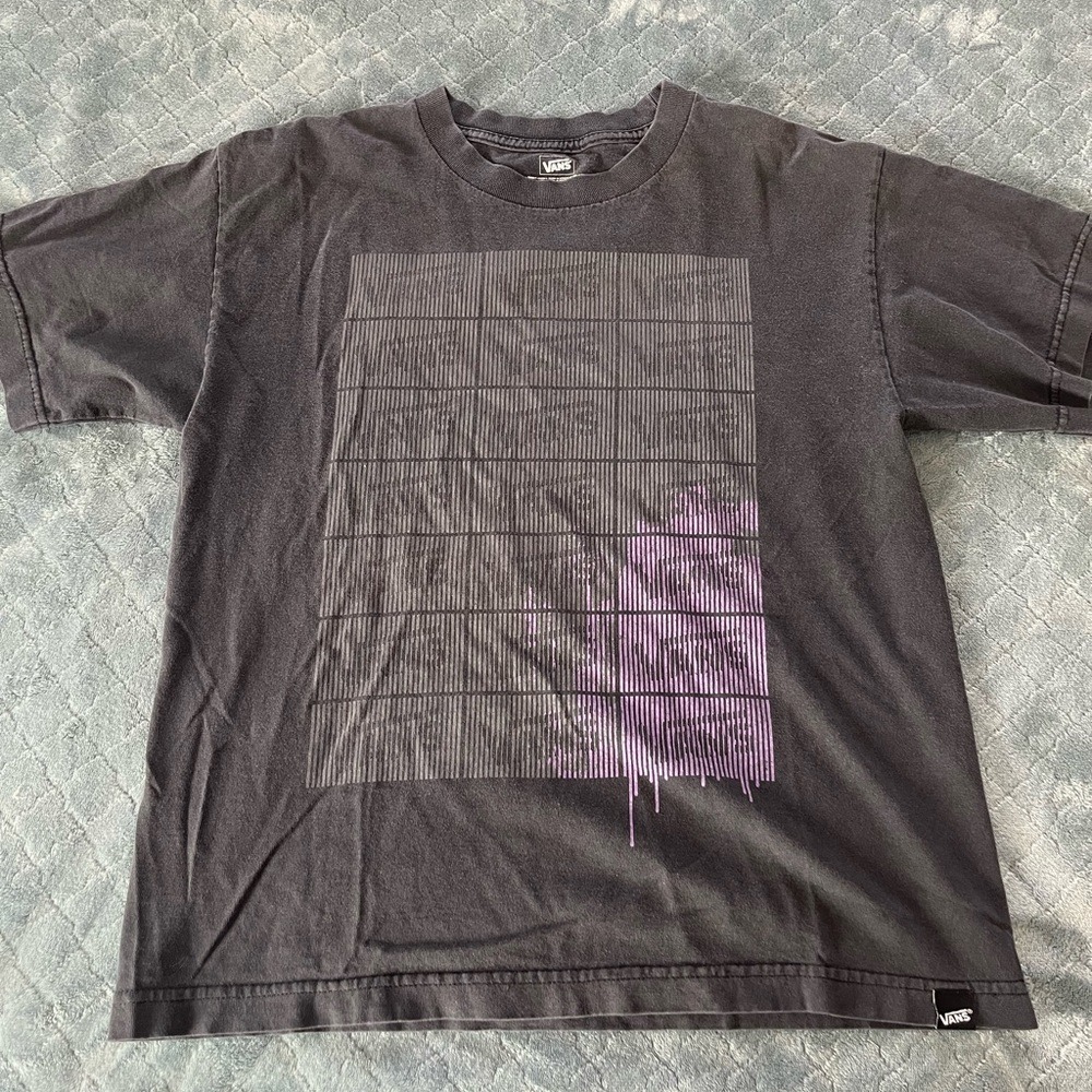 Vans Black Graphic T-Shirt‎ for kids